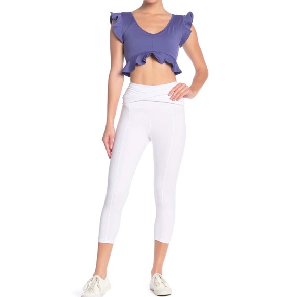 Free People Pants - NWT Free People Gathered Waist Leggings